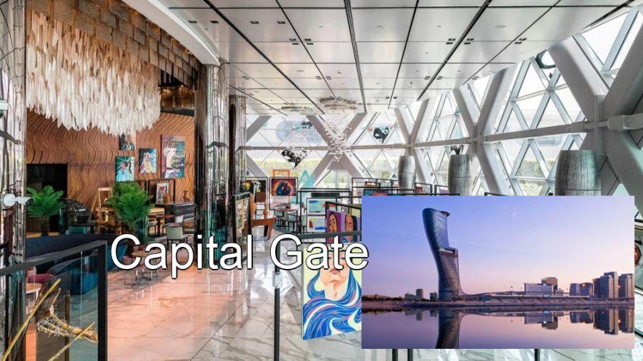 Падающая башня Capital Gate в Абу-Даби