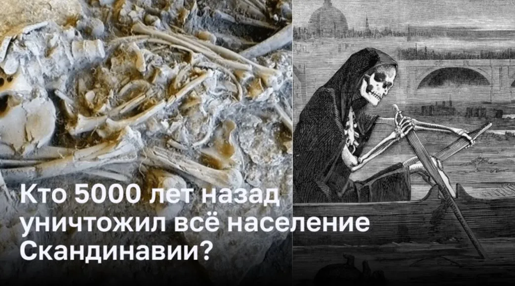 Кто 5000 лет назад уничтожил всё население Скандинавии?