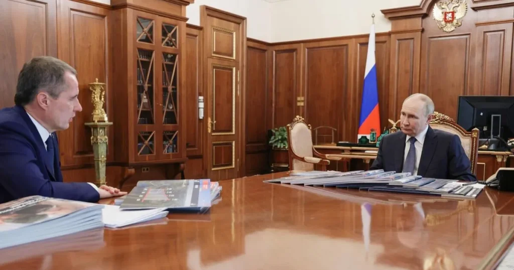 Глава Белгородской области рассказал, о чём Путин спрашивает в первую очередь