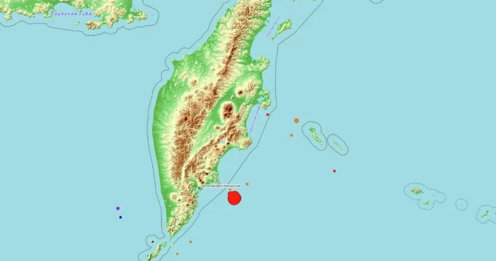 На Камчатке произошла серия мощных землетрясений
