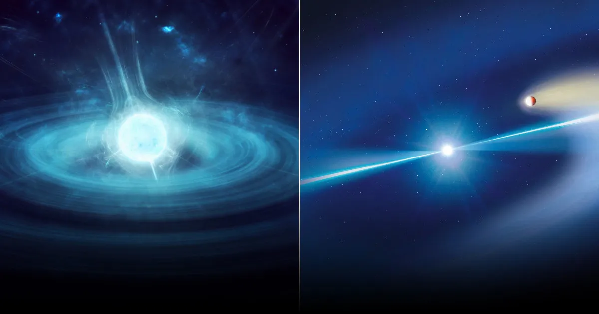 Почему пульсары излучают на одной частоте: новая теория двойного электрического слоя Почему пульсары излучают на одной частоте: новая теория двойного электрического слоя