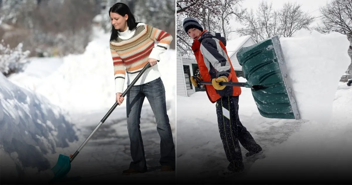 Меньше скручиваний: как правильно расчищать снег лопатой Меньше скручиваний: как правильно расчищать снег лопатой