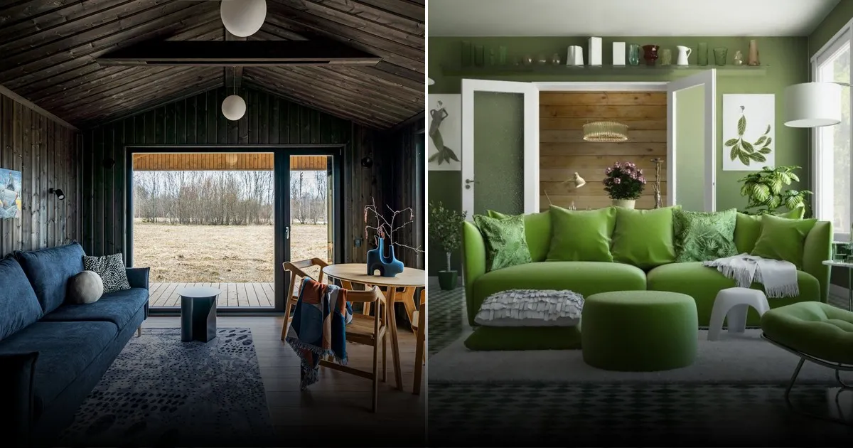 Интерьер с красным и фиолетовым: как создать яркий и гармоничный дизайн