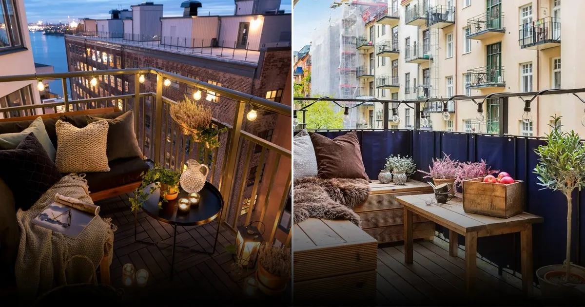 Несколько идей для уютного обустройства маленького балкона Несколько идей для уютного обустройства маленького балкона