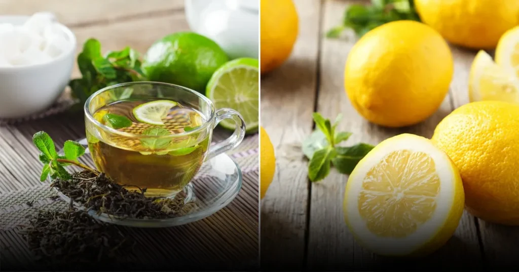 Диетологи: зеленый чай с лимоном ускоряет сжигание жира